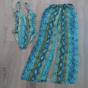 Michael Kors Swimsuit and Sheer Pants 🩱 👙